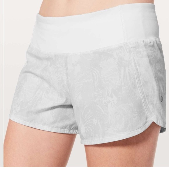 Lululemon Run Times Short II *4" Eternal Wave White / White - Picture 13 of 14